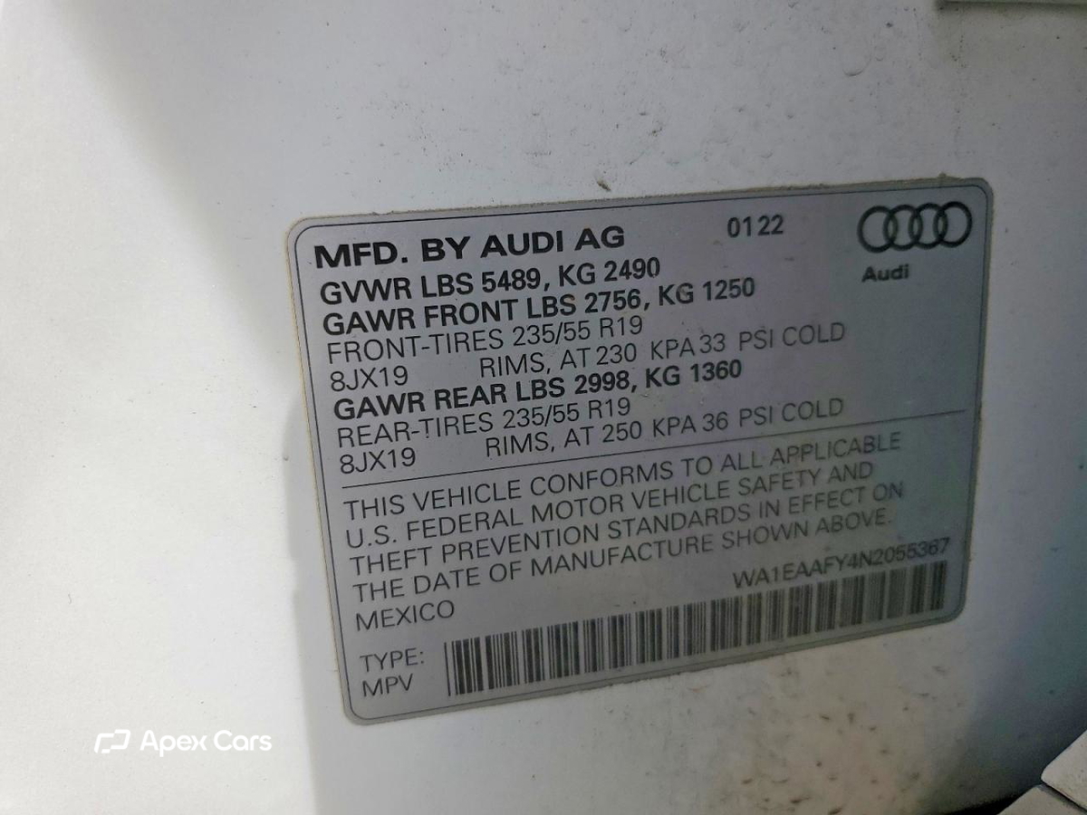 Audi Q5 2022