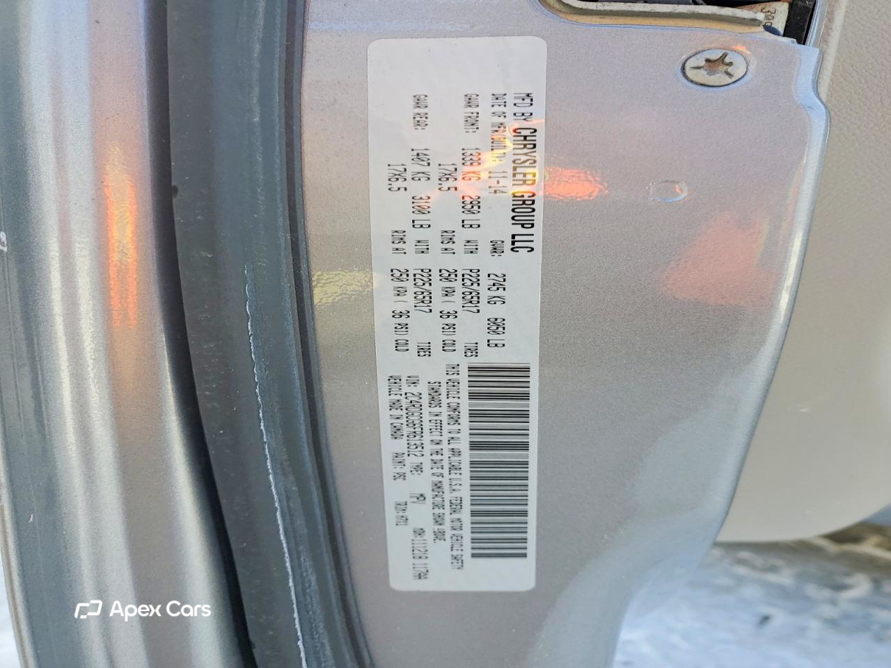 Dodge Caravan 2015