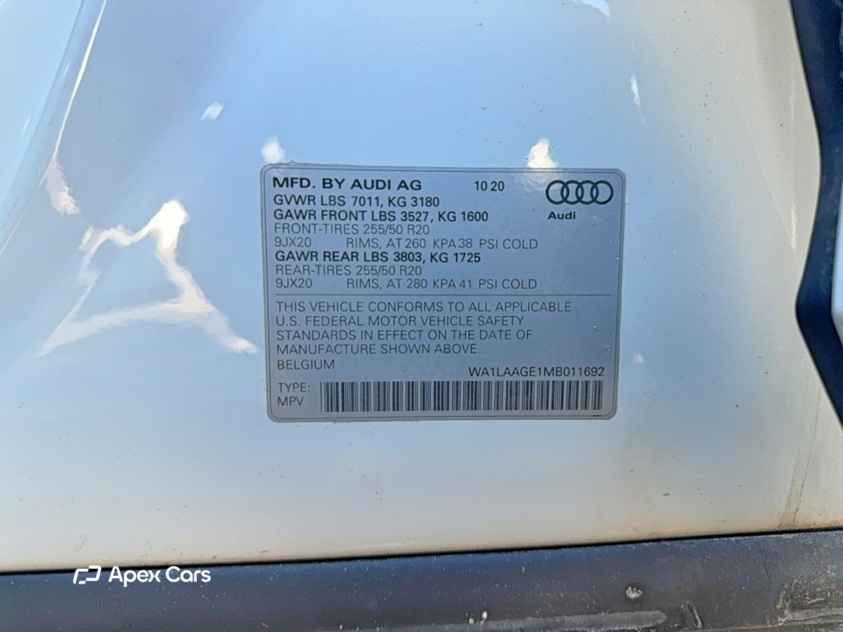 Audi e-tron 2021