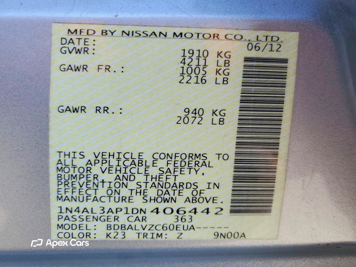 Nissan Altima 2013