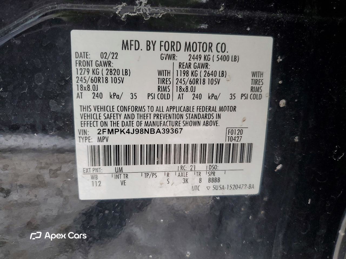 Ford Edge 2022