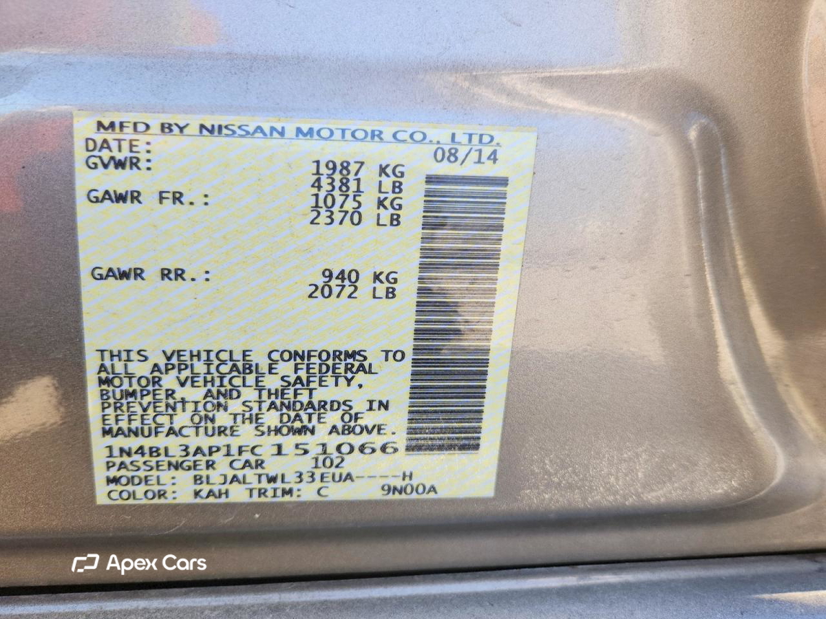 Nissan Altima 2015