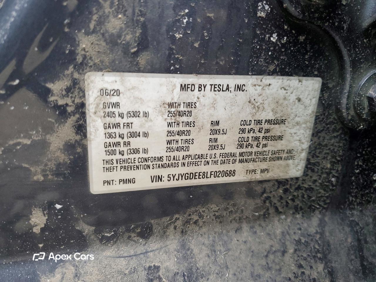 Tesla Model Y 2020