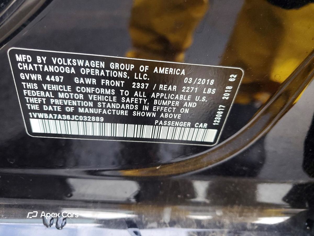 Volkswagen Passat 2018