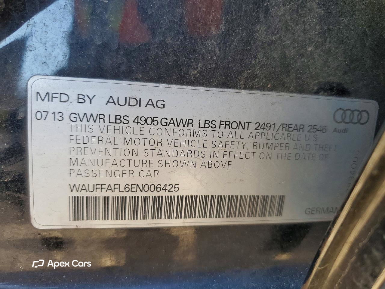 Audi A4 2014