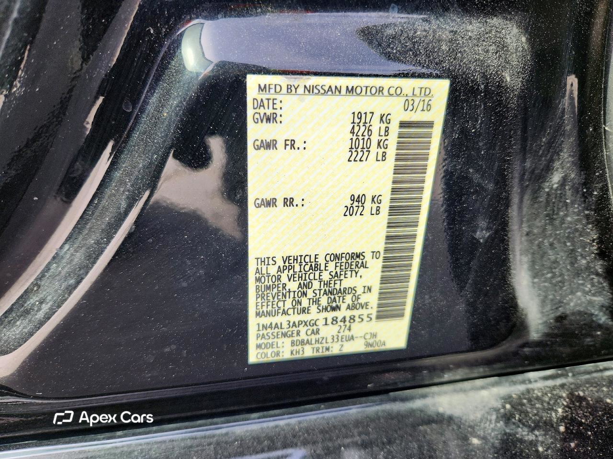 Nissan Altima 2016