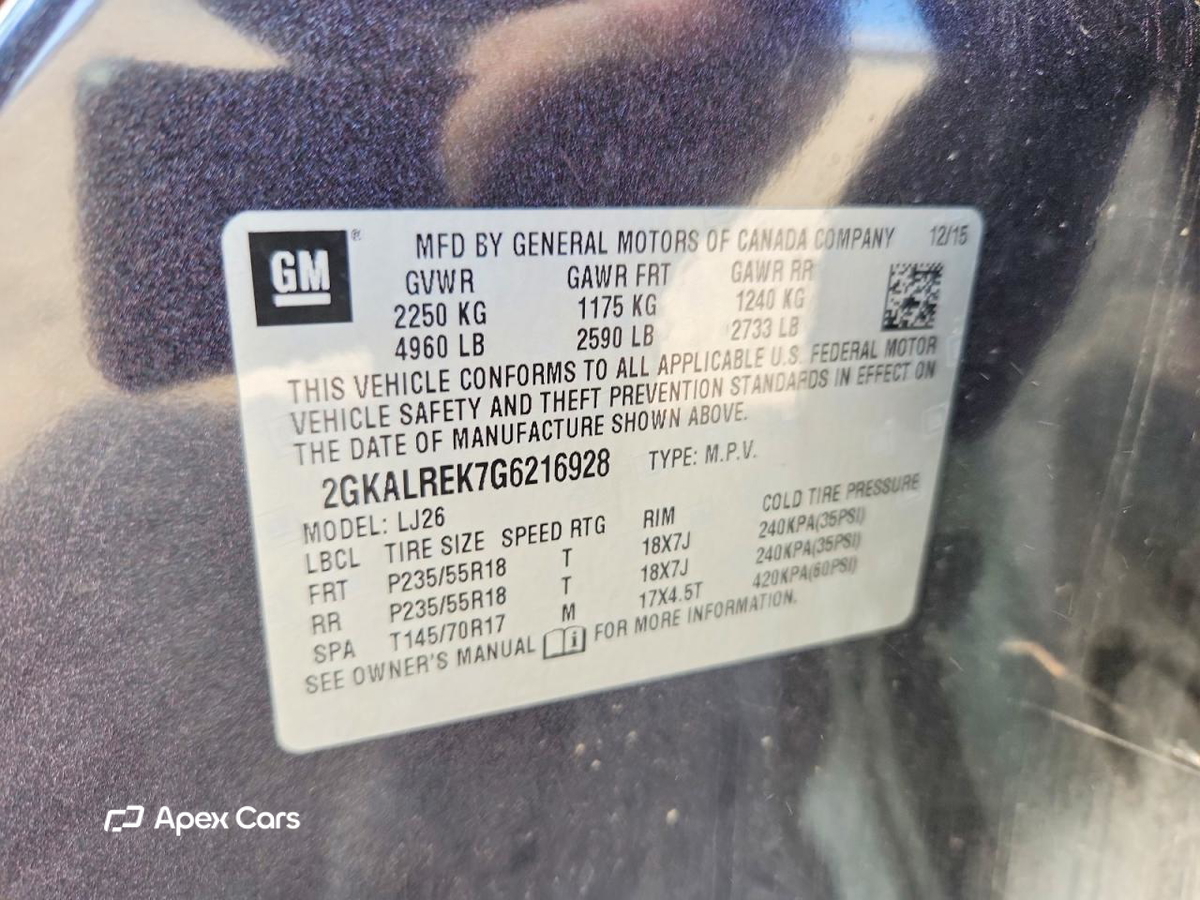 GMC Terrain 2016