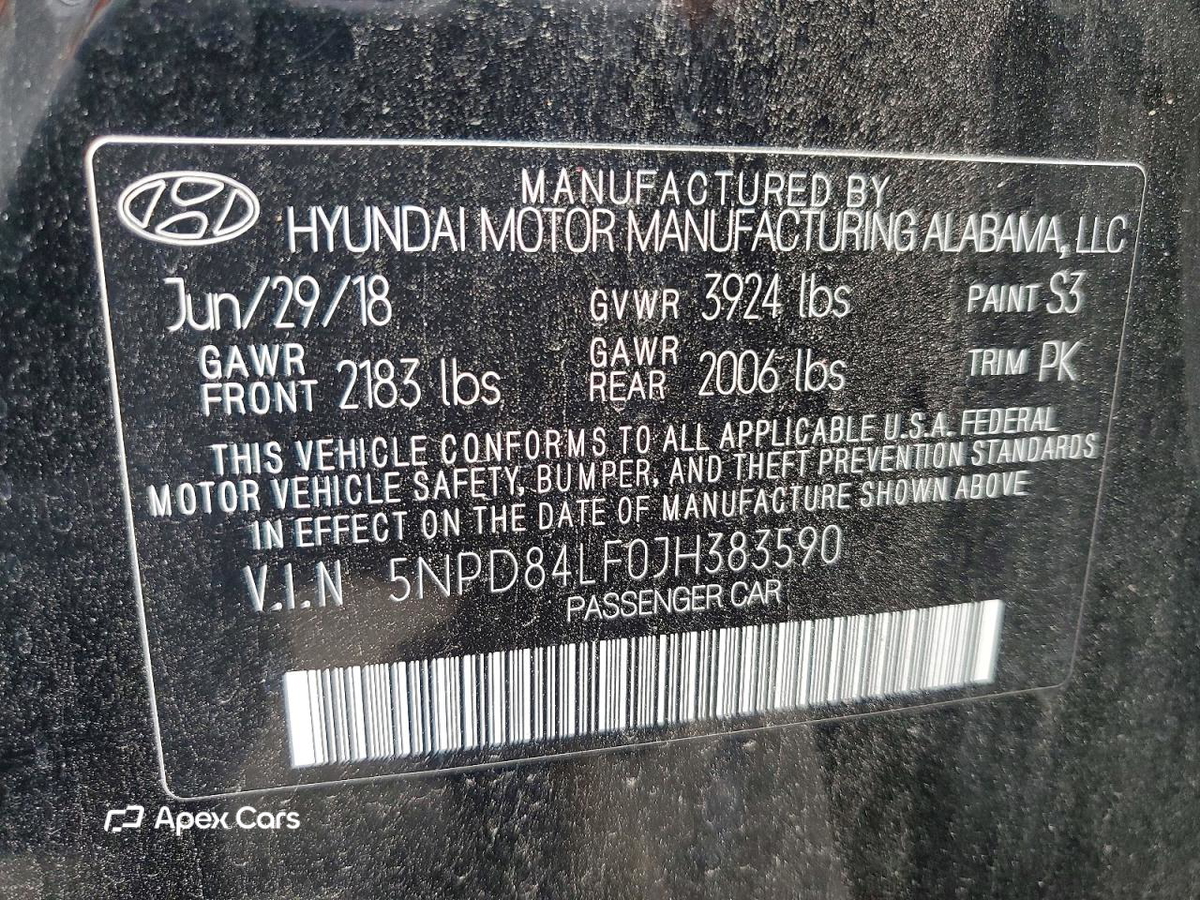 Hyundai Elantra 2018
