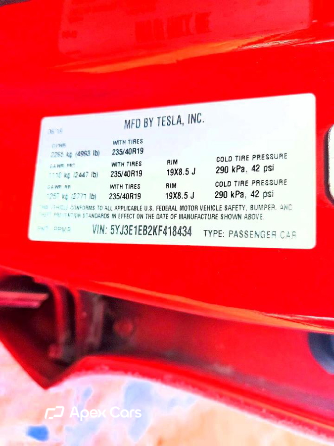 Tesla Model 3 2019
