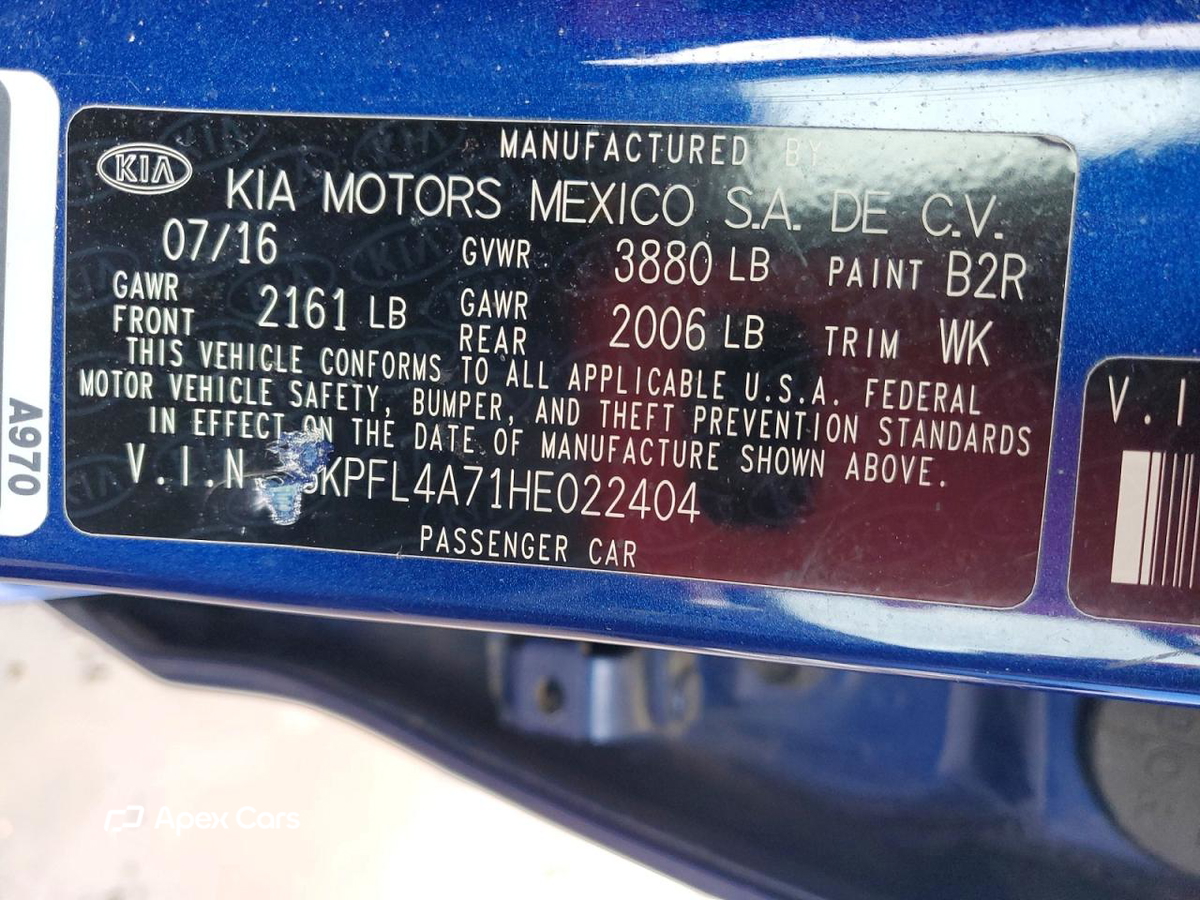 Kia Forte 2017