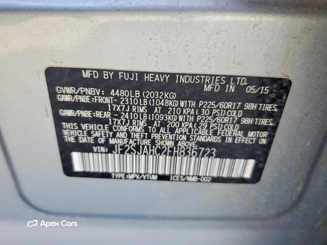 Subaru Forester 2015