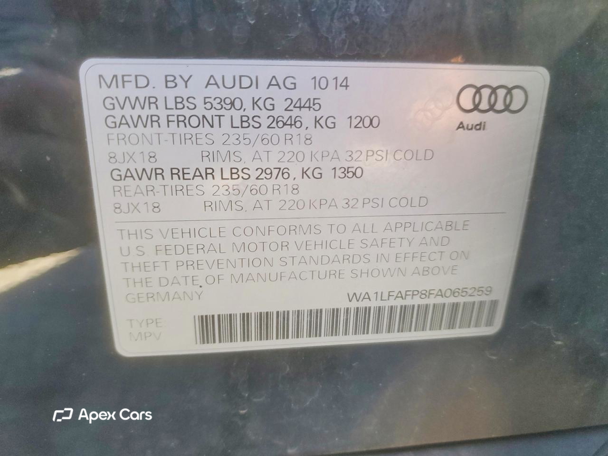 Audi Q5 2015