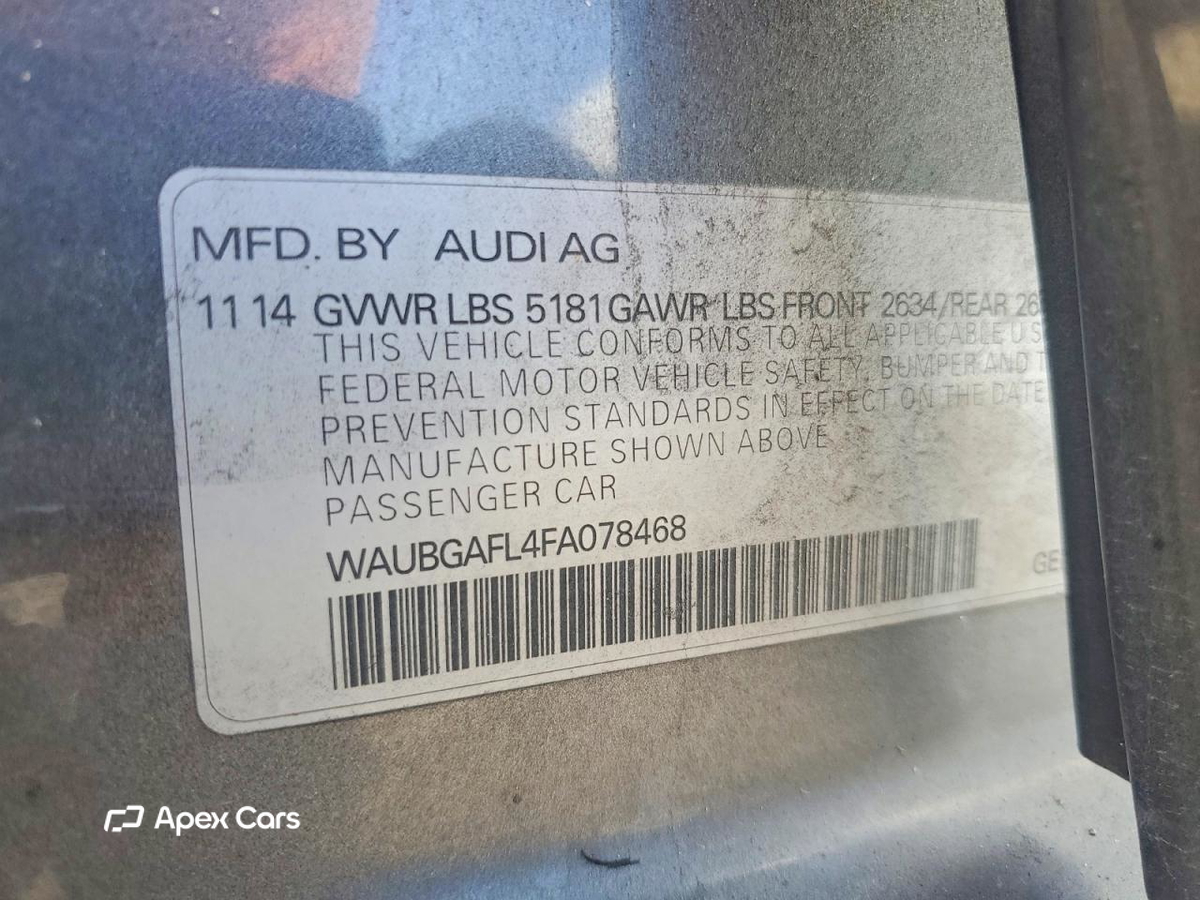 Audi RS4 2015