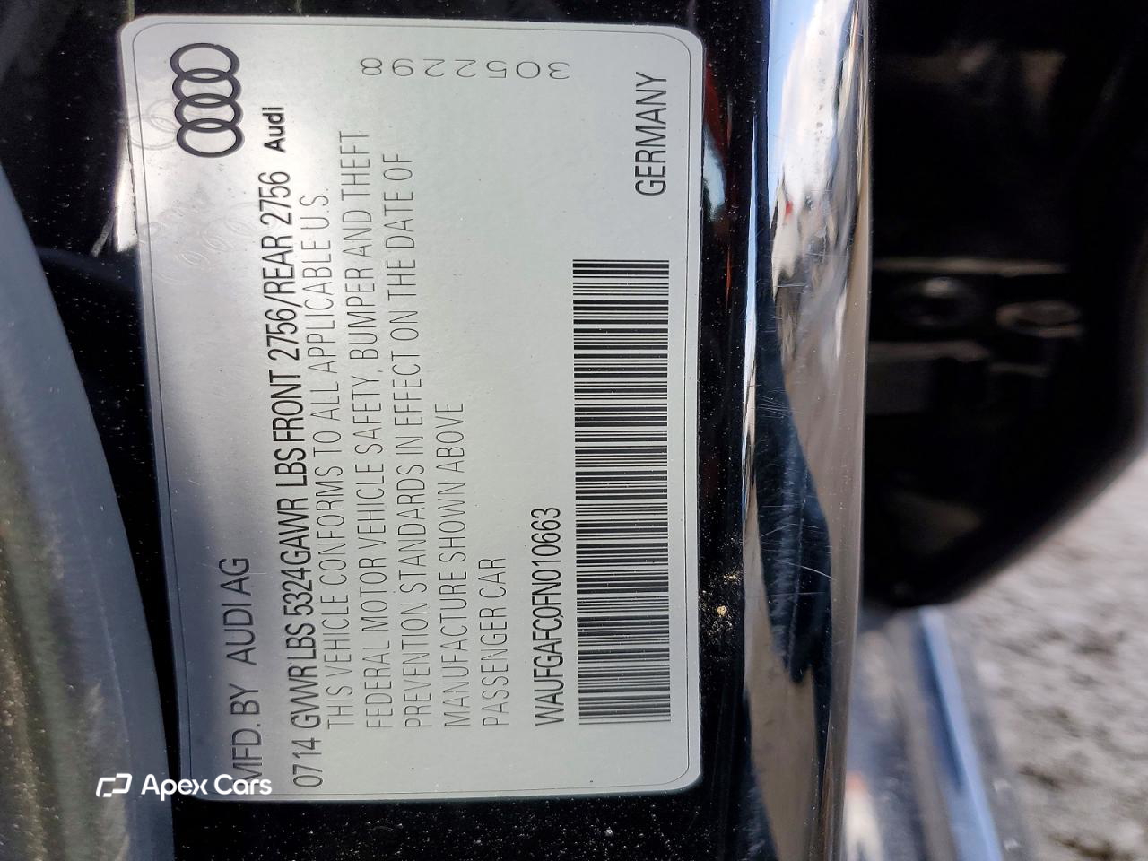 Audi A6 2015