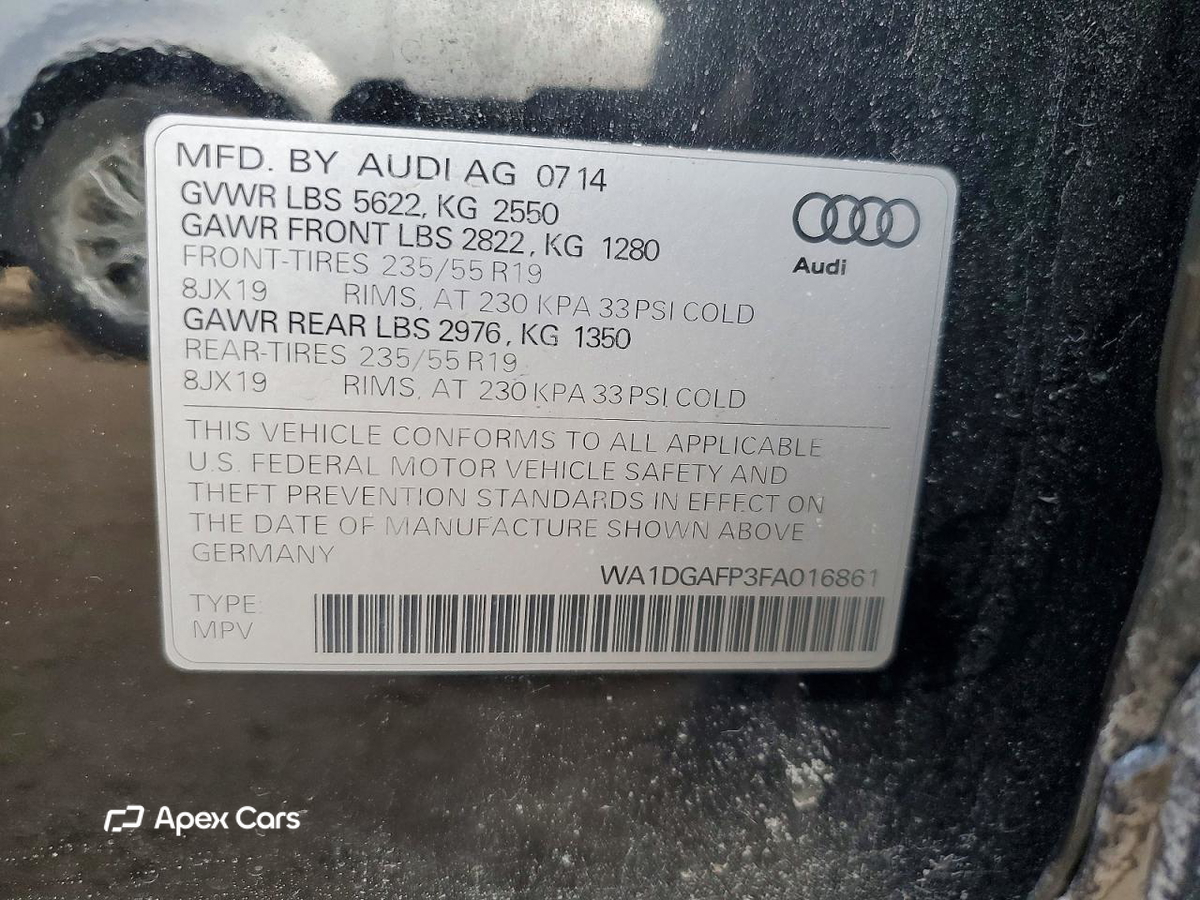 Audi Q5 2015
