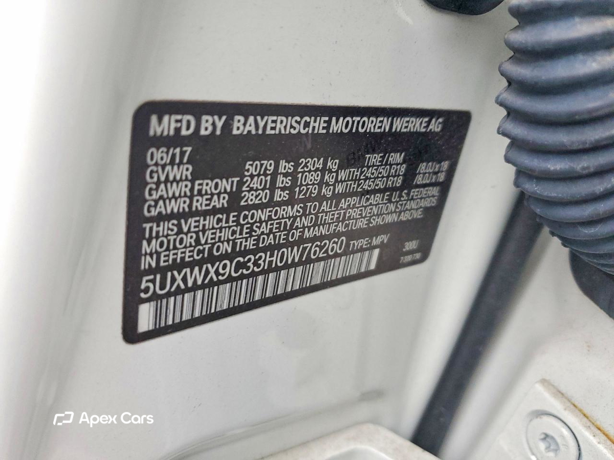 BMW X3 2017