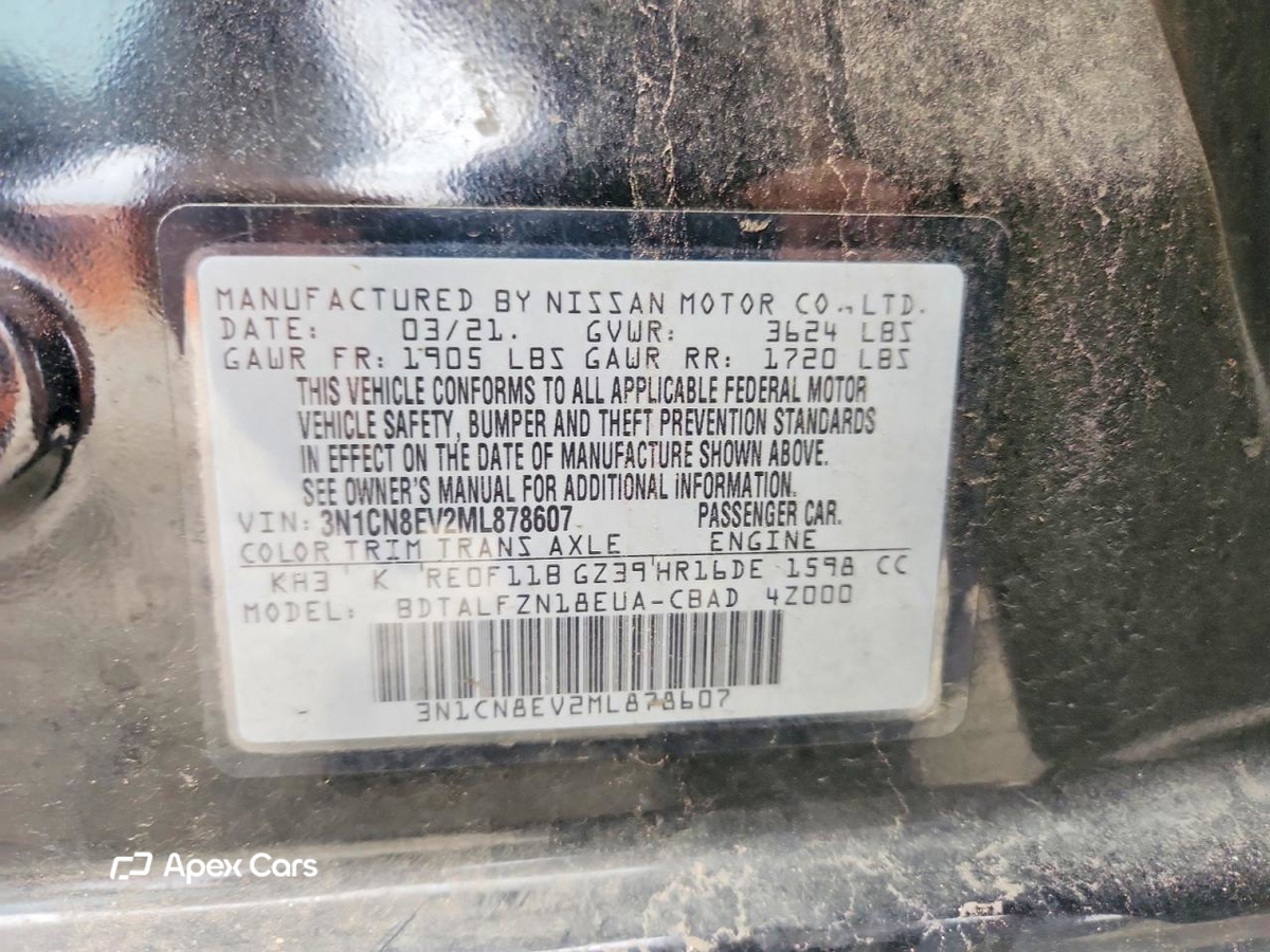 Nissan Versa 2021