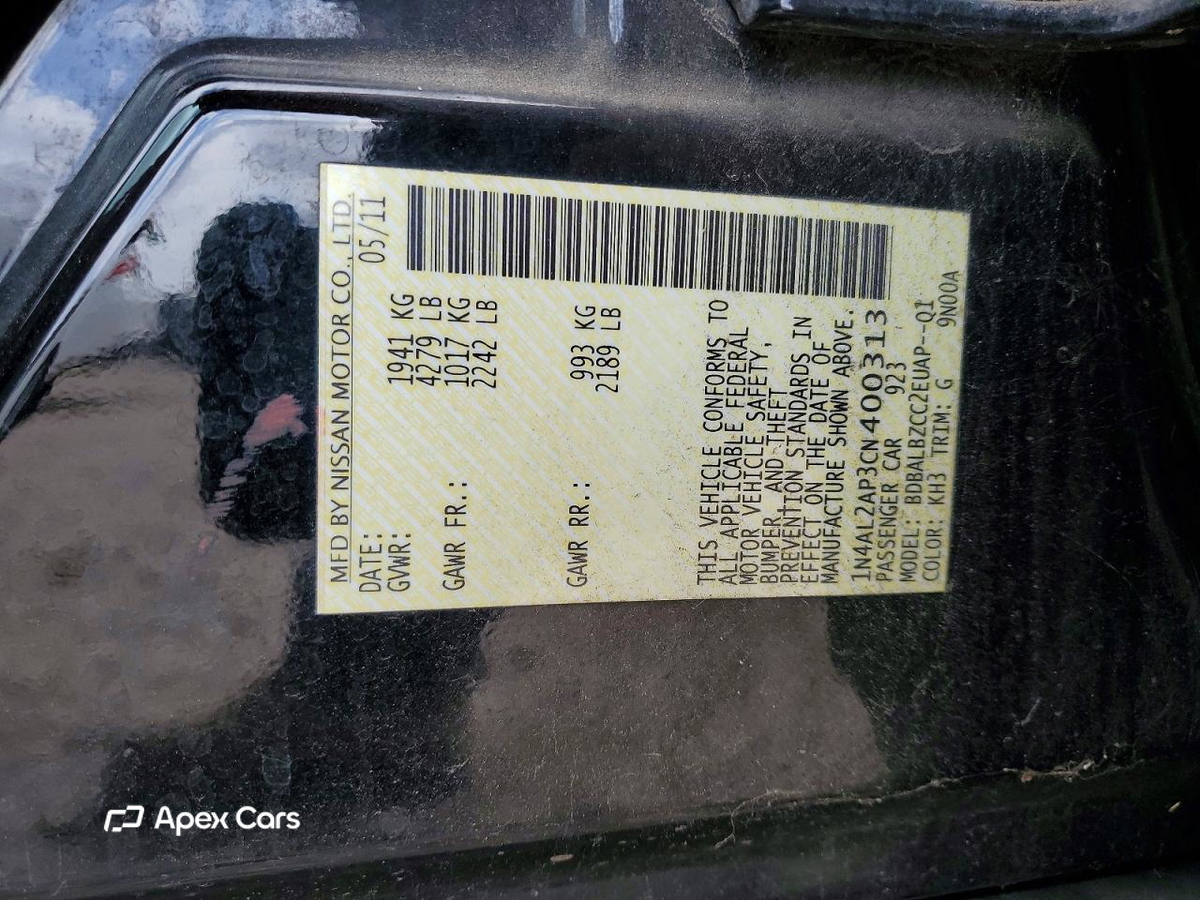Nissan Altima 2012