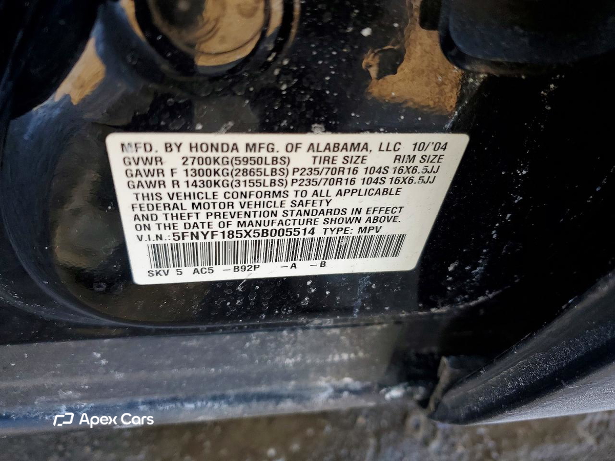 Honda Pilot 2005