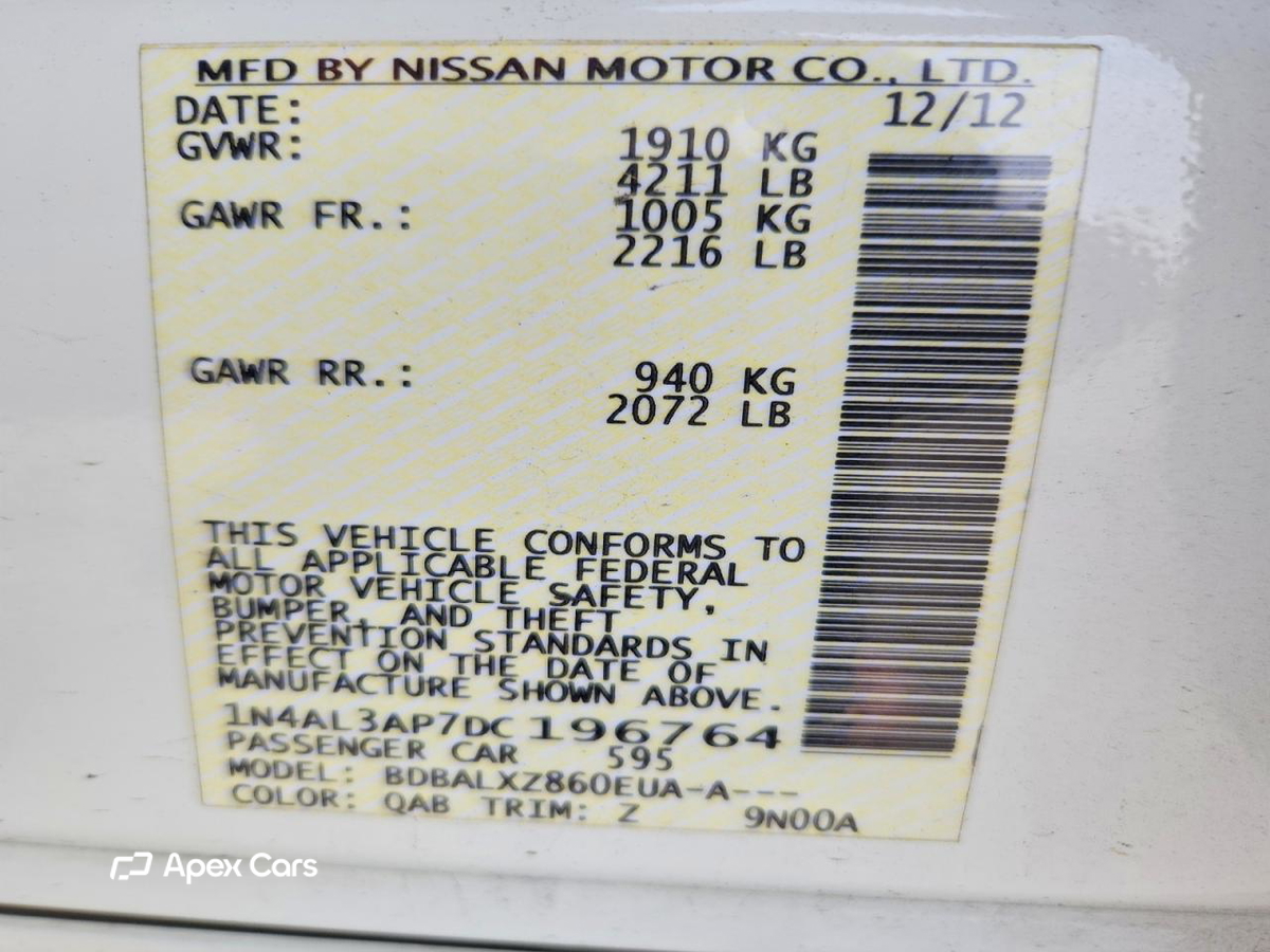 Nissan Altima 2013