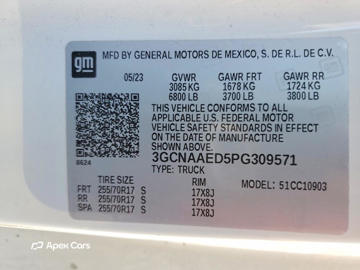 Chevrolet Silverado 2023