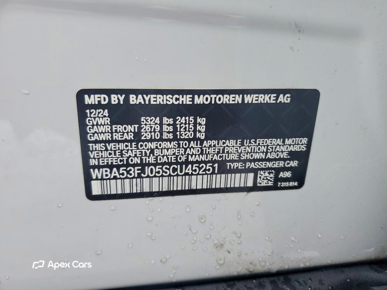 BMW Series 5 2025