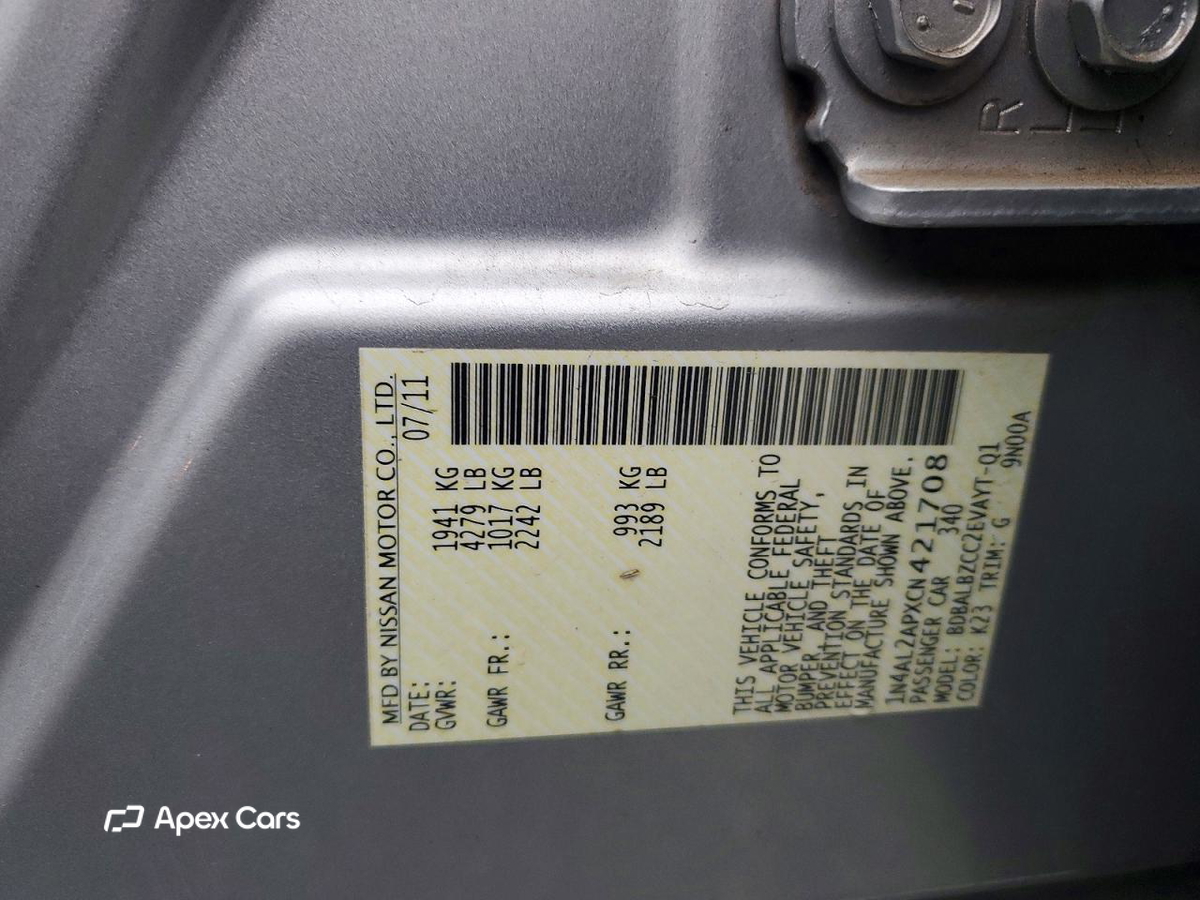 Nissan Altima 2012