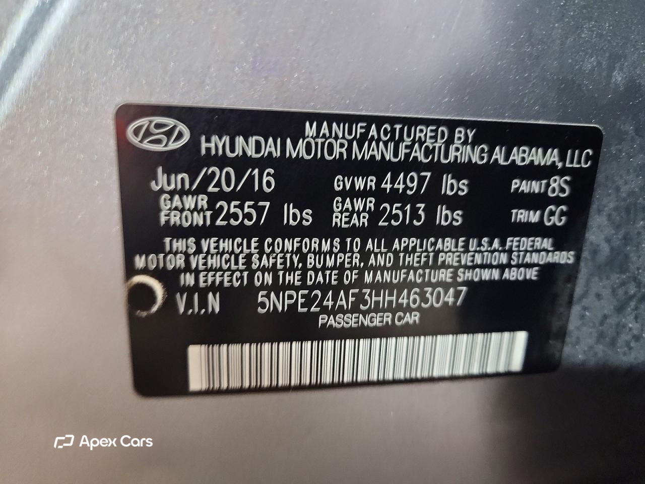 Hyundai Sonata 2017
