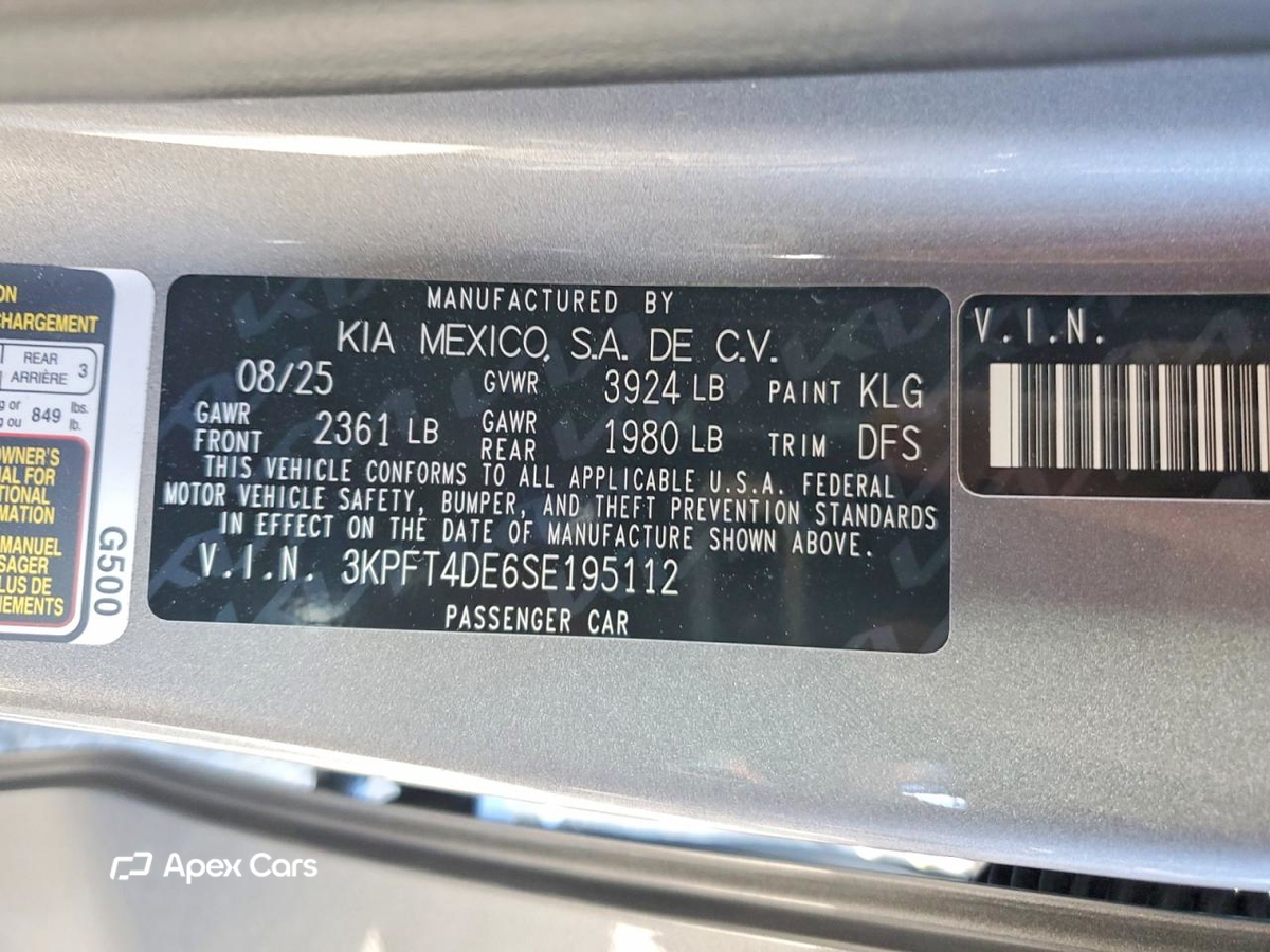 Kia K4 2025