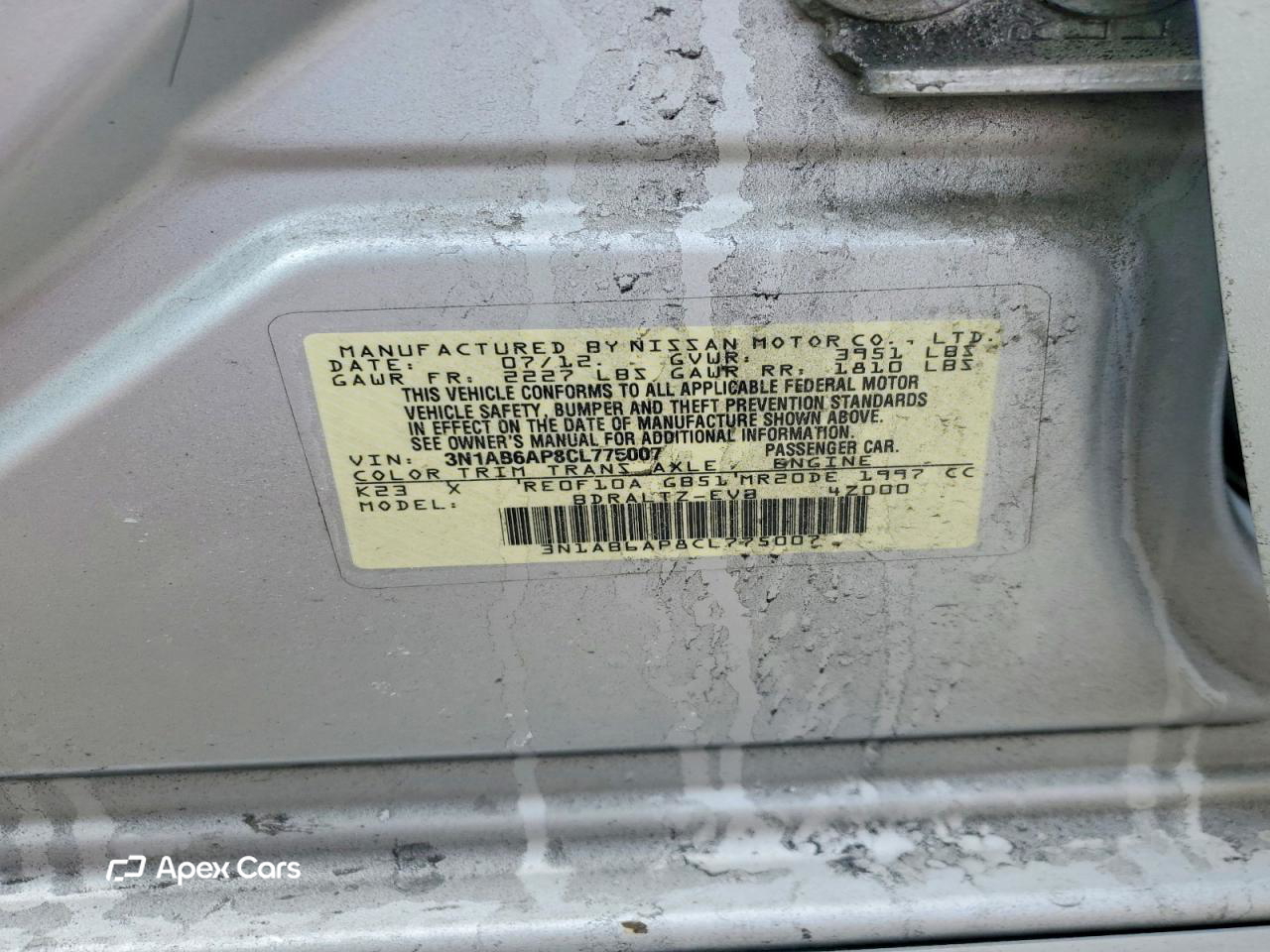 Nissan Sentra 2012
