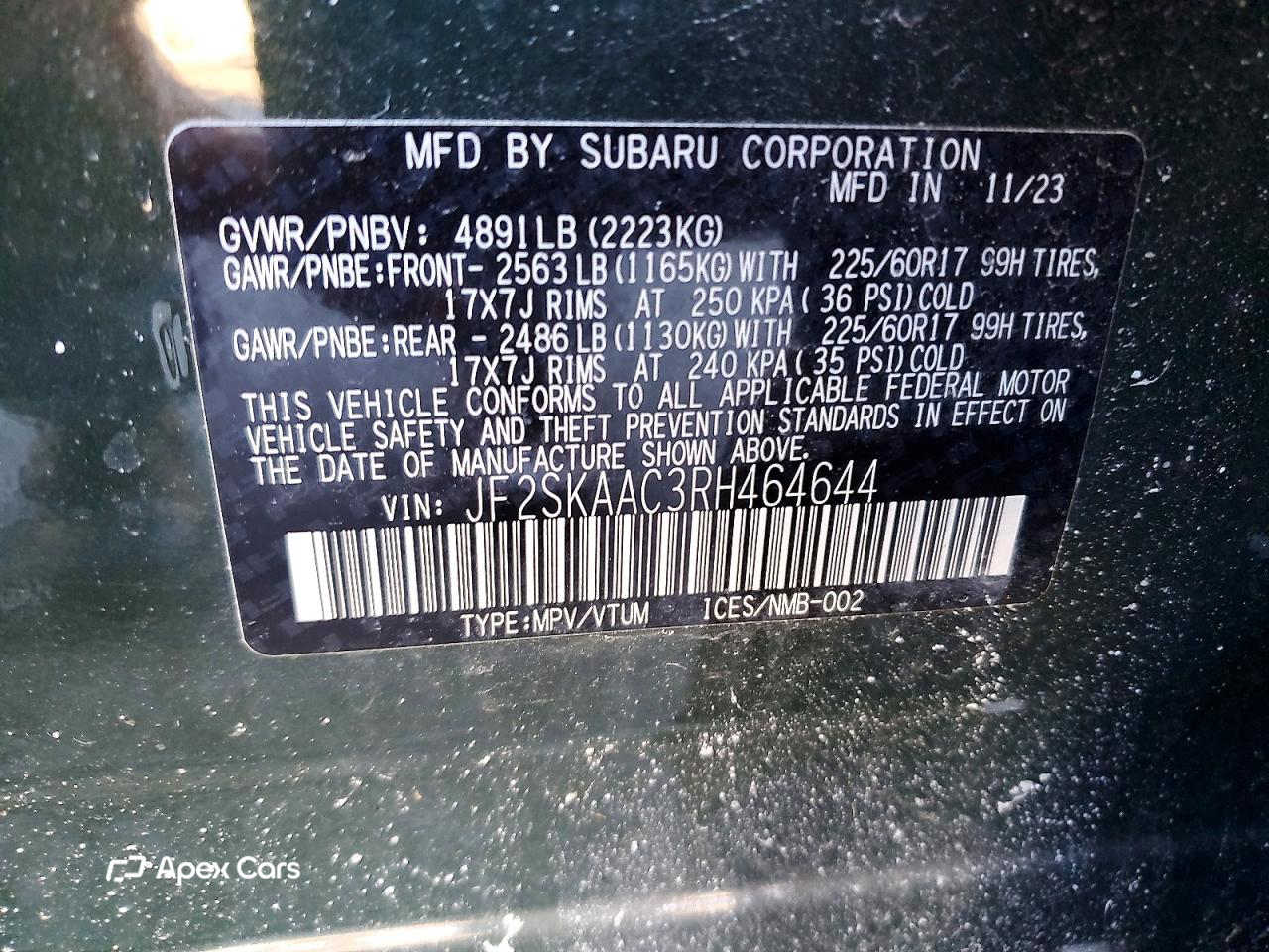 Subaru Forester 2024