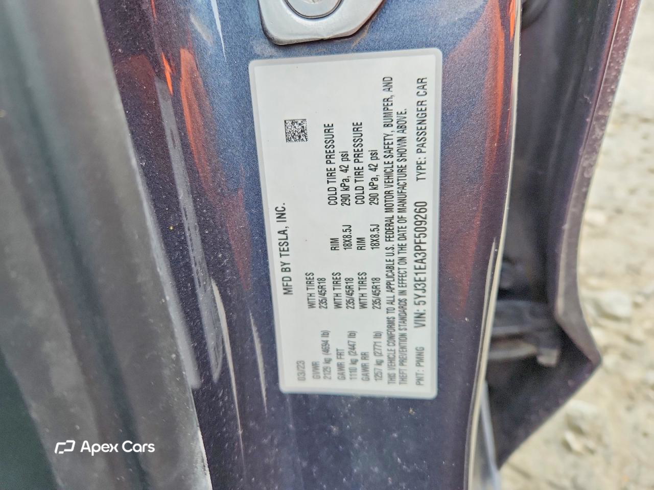 Tesla Model 3 2023