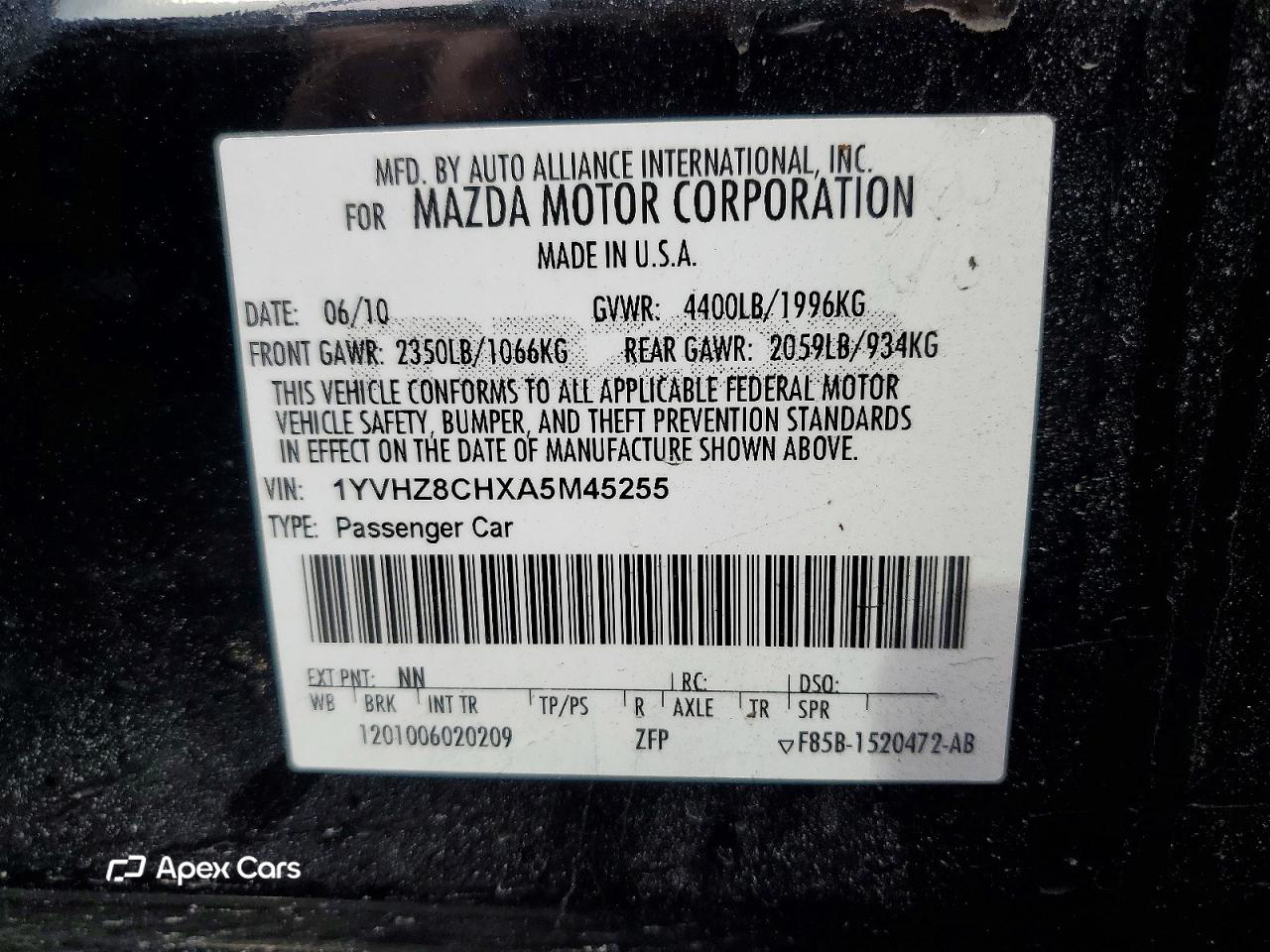 Mazda 6 2010