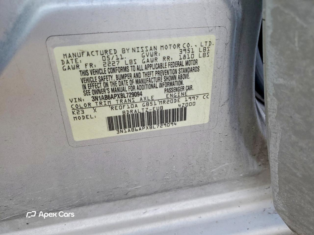 Nissan Sentra 2011