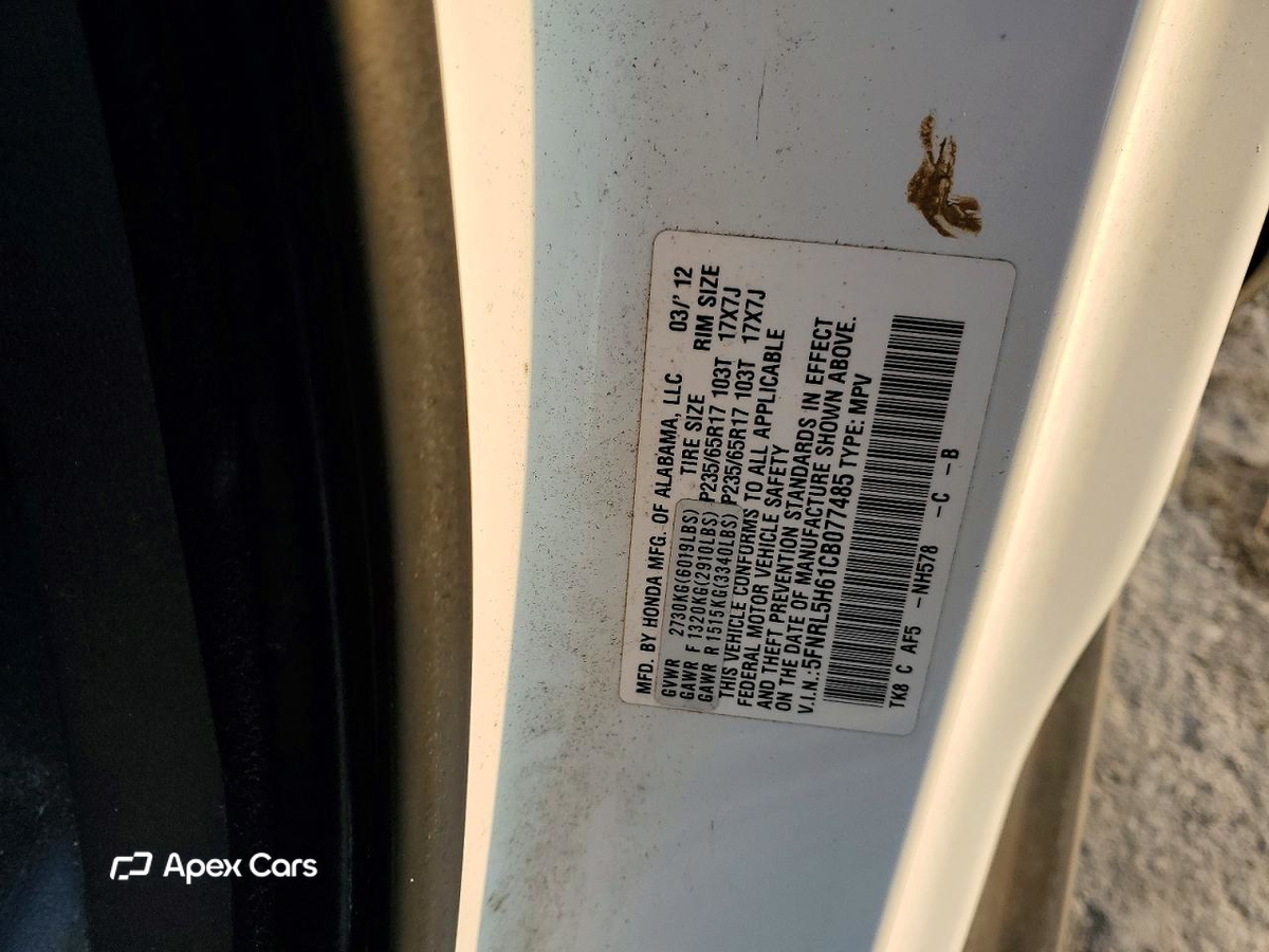 Honda Odyssey 2012