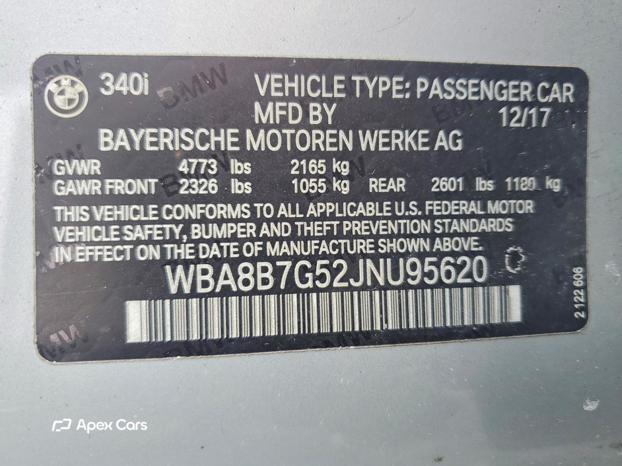 BMW Series 3 2018