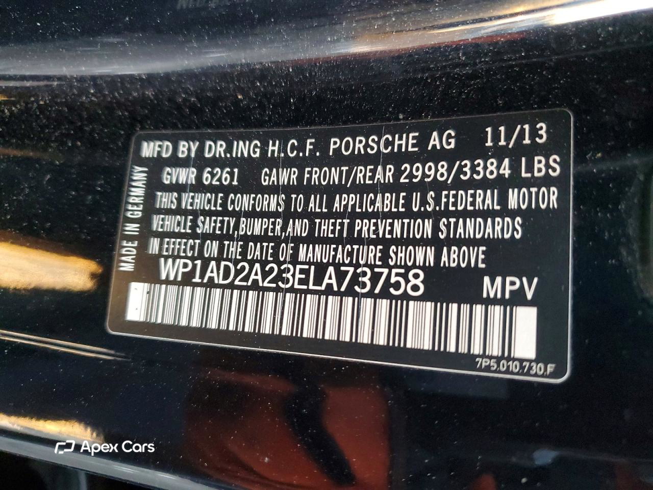 Porsche Cayenne 2014