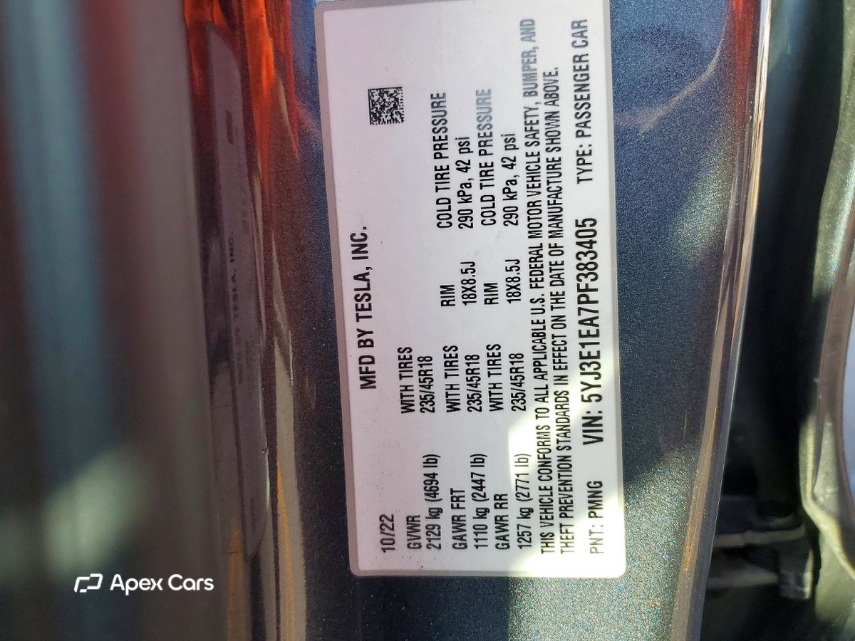 Tesla Model 3 2023
