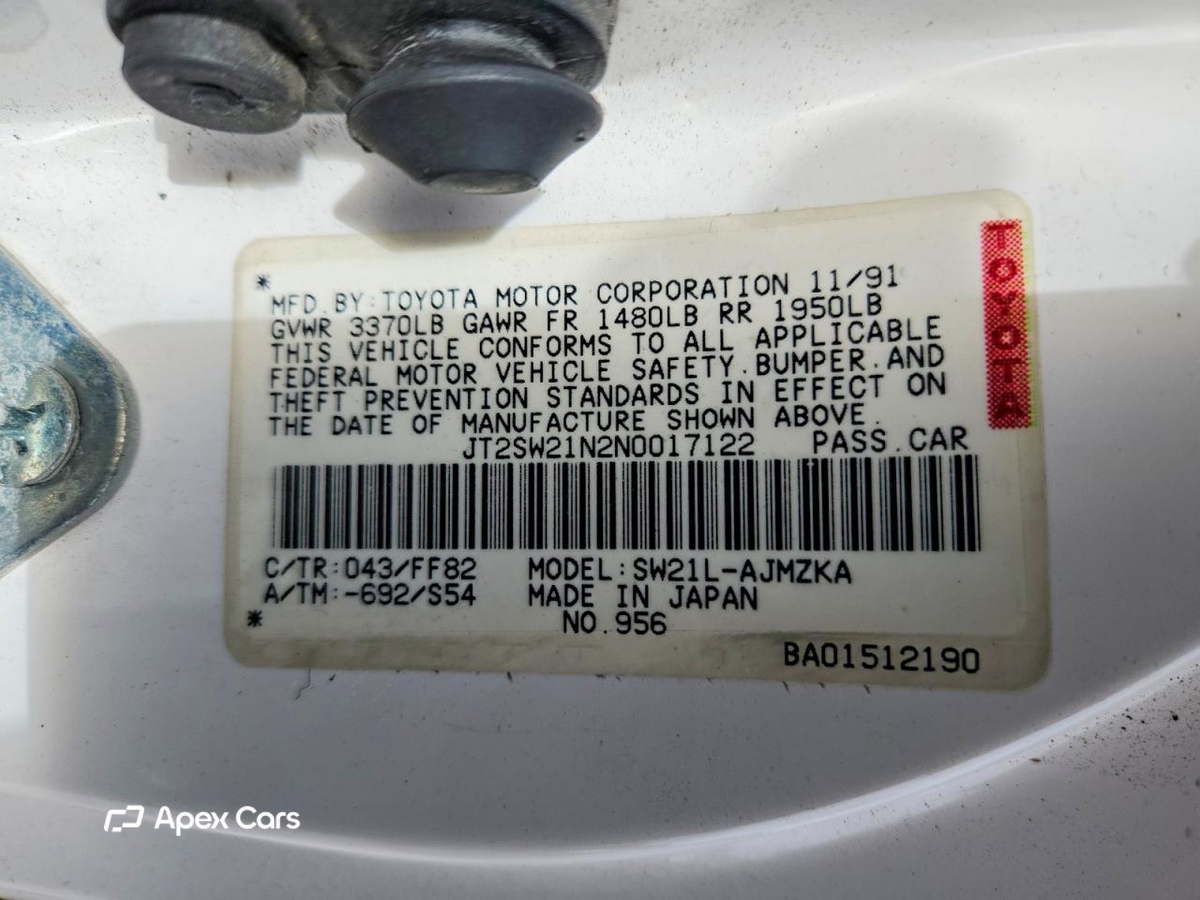 Toyota MR2 1992