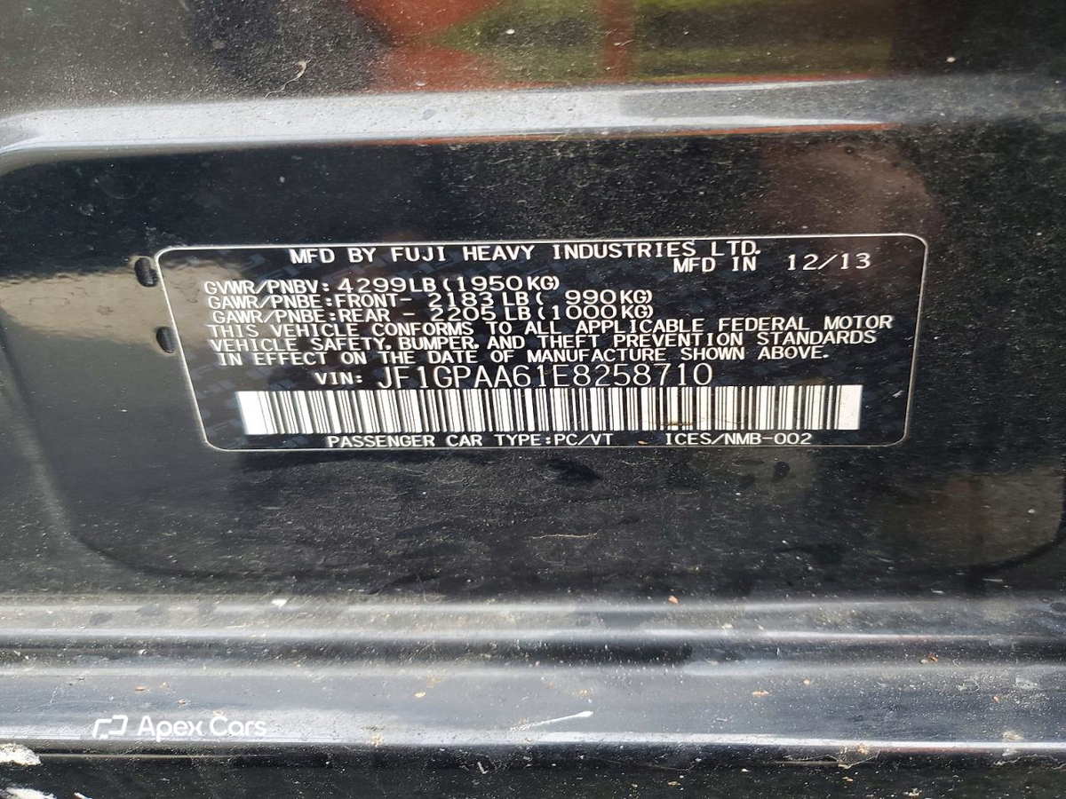 Subaru Impreza 2014
