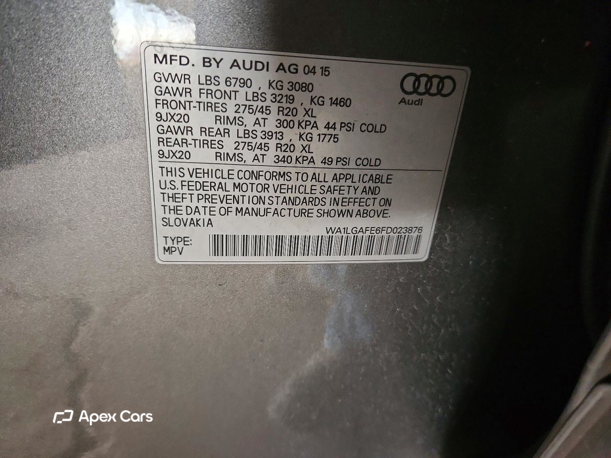 Audi Q7 2015