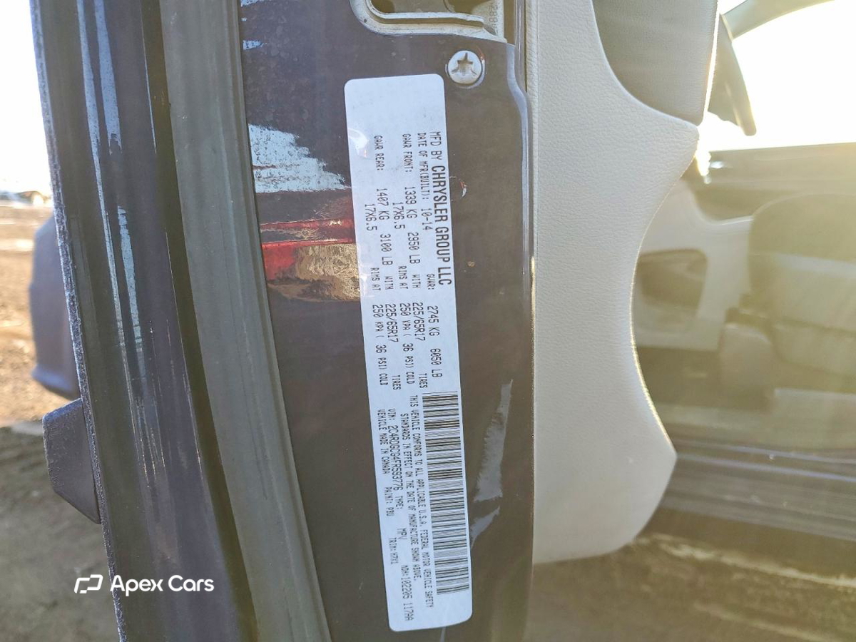 Dodge Caravan 2015