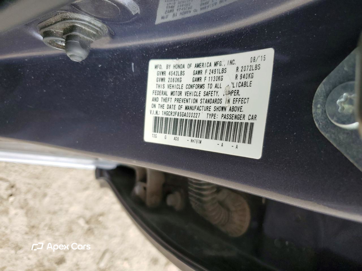 Honda Accord 2016