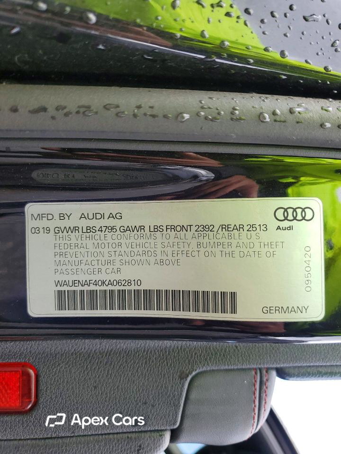 Audi A4 2019