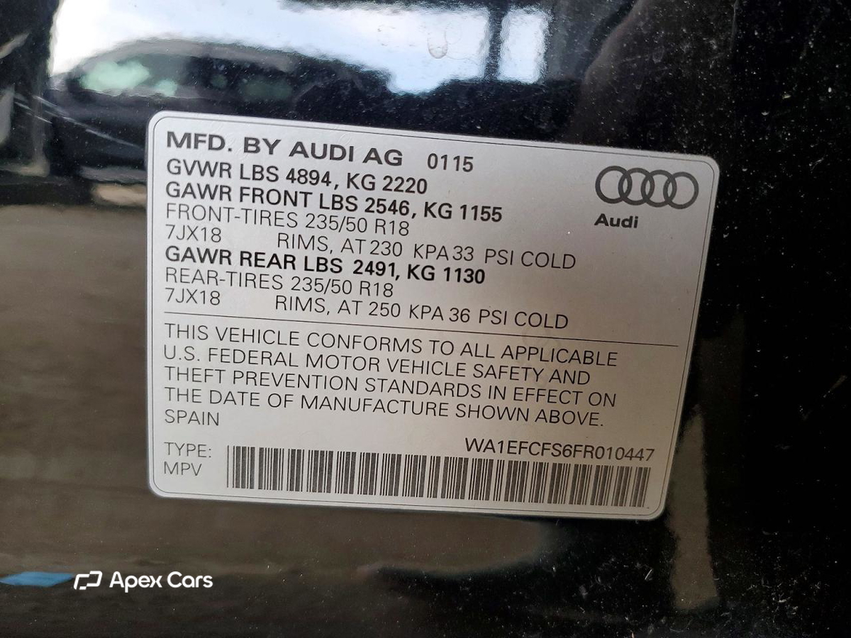 Audi Q3 2015