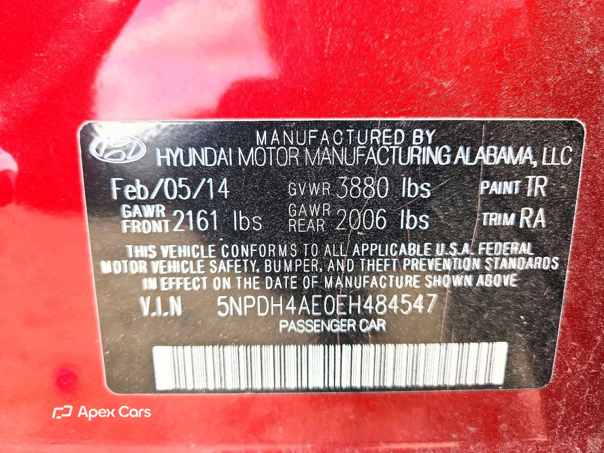 Hyundai Elantra 2014