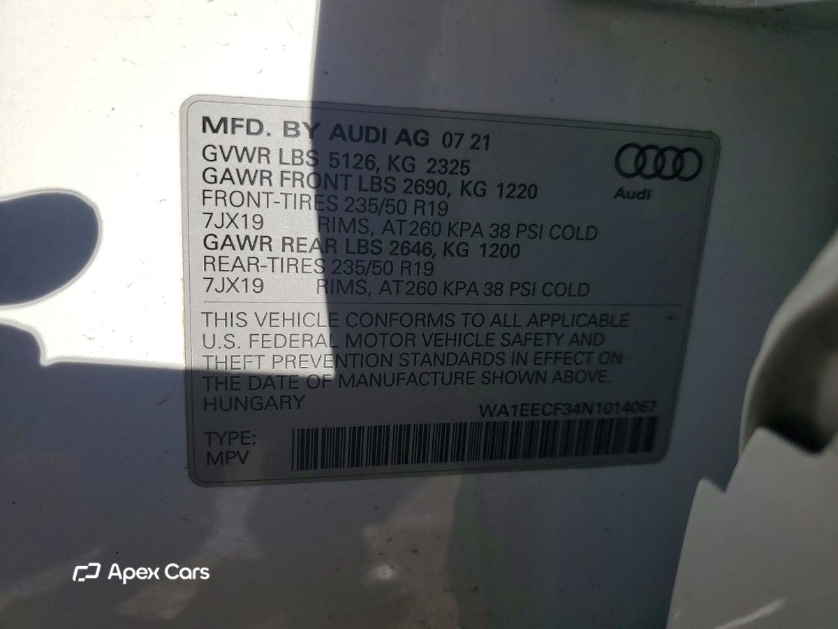 Audi Q3 2022