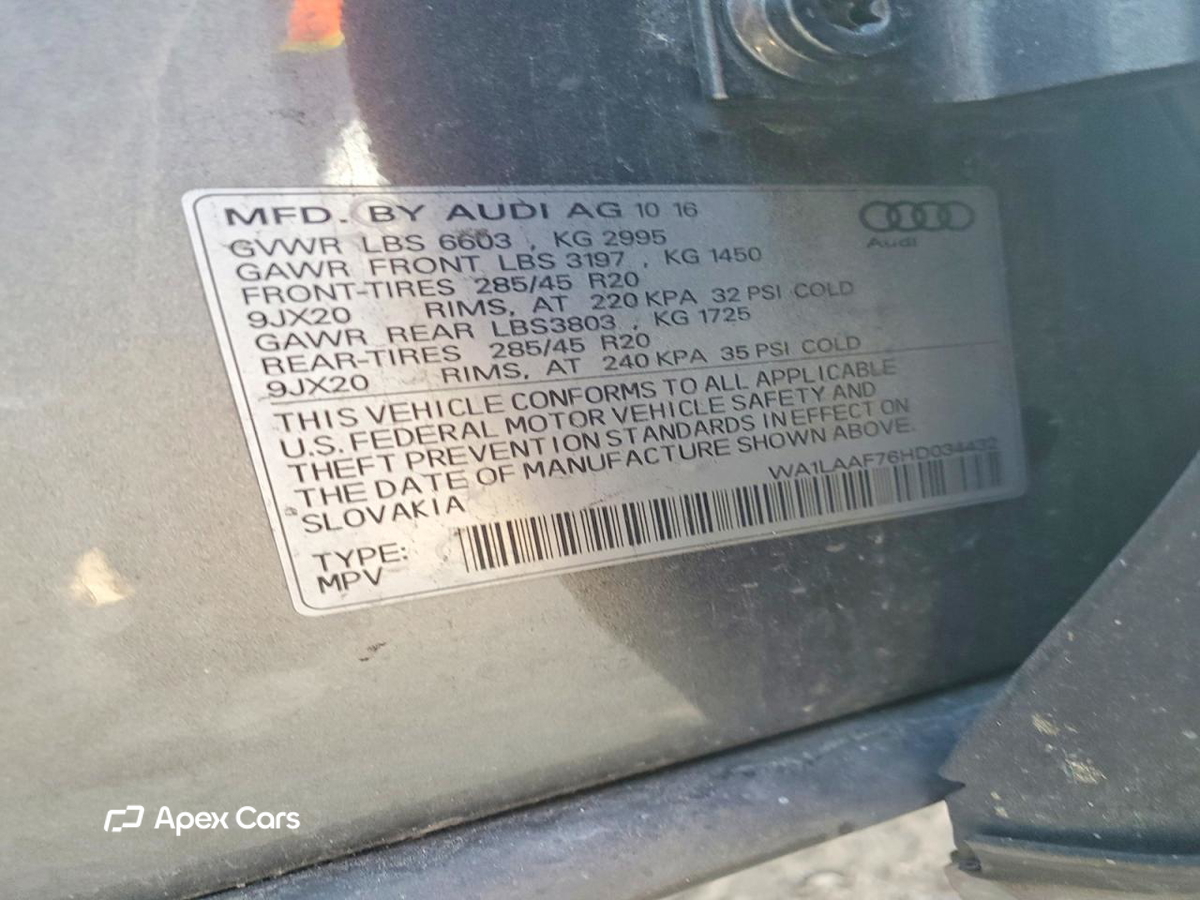 Audi Q7 2017