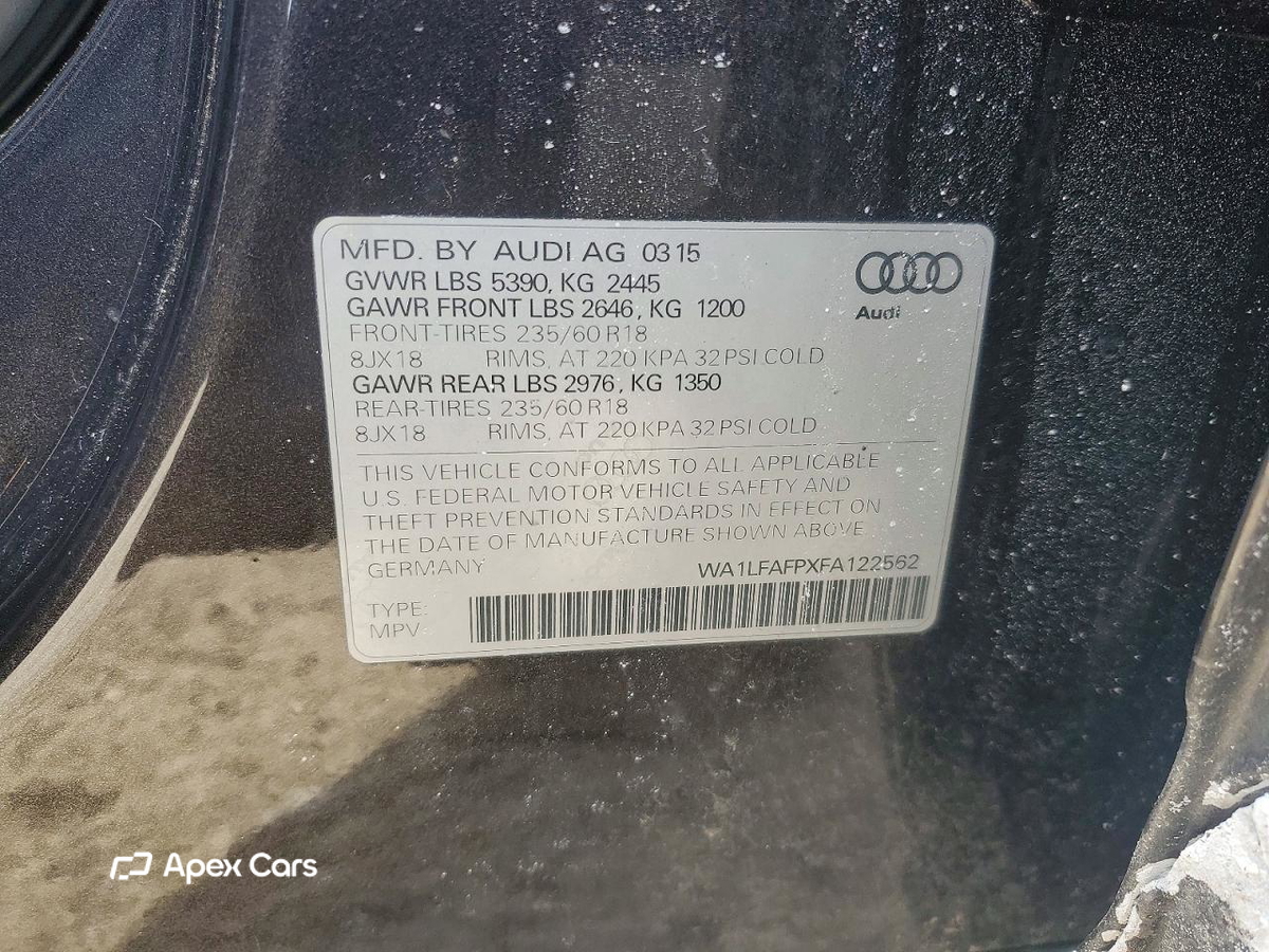 Audi Q5 2015