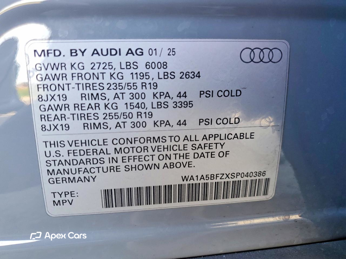 Audi Q4 e-tron 2025